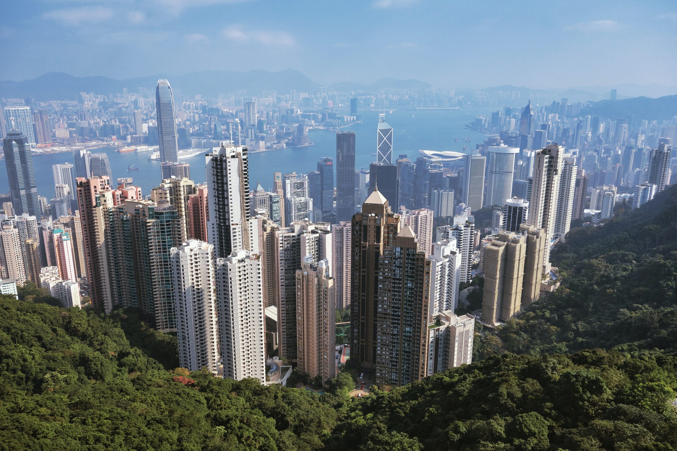 hong kong stock image